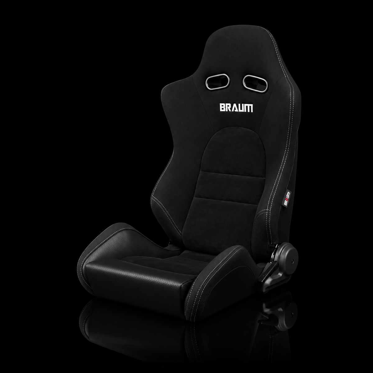 Braum BRR2-BKGY — Black Cloth | Alcantara Inserts