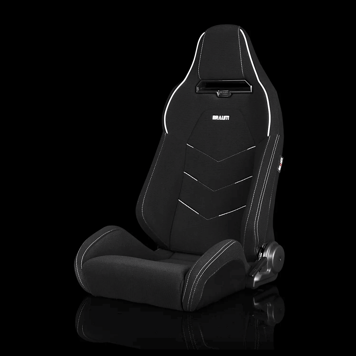 Braum VIPER-X BRR3-BFWP3 — Black Jacquard | White Piping