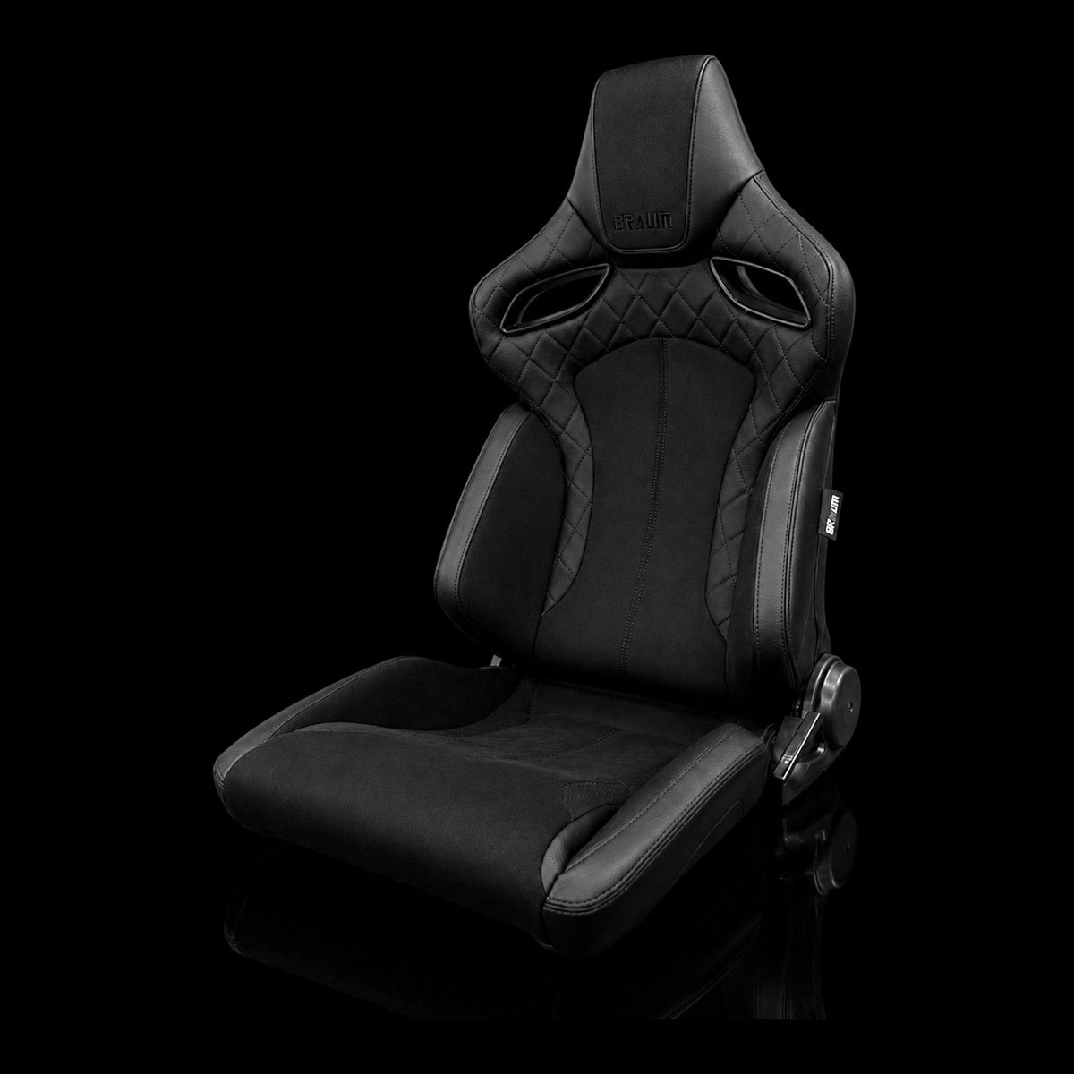 Braum BRR6-BSBS — Black Suede | Black Leatherette | Black Trim - [Pre-Order] ETA 10.15.26