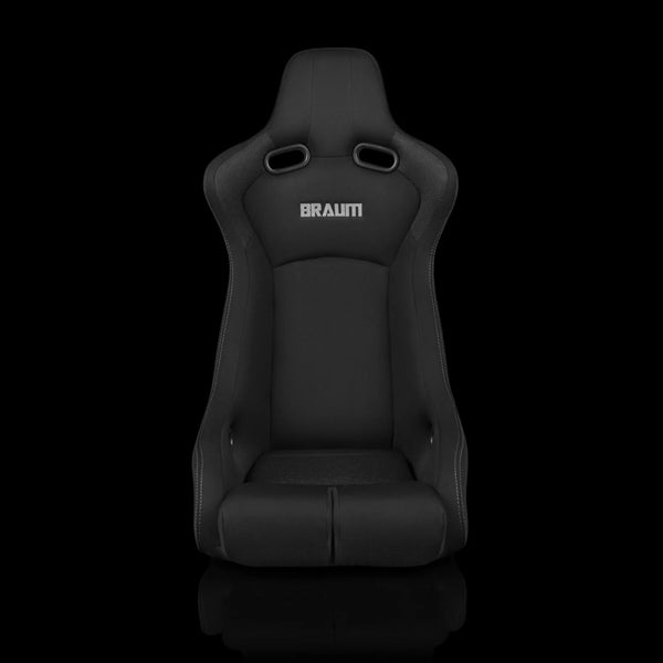 VENOM-R Fixed Back Bucket Seat - Black Cloth