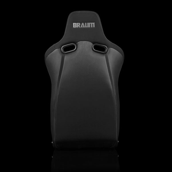 VENOM-R Fixed Back Bucket Seat - Black Cloth