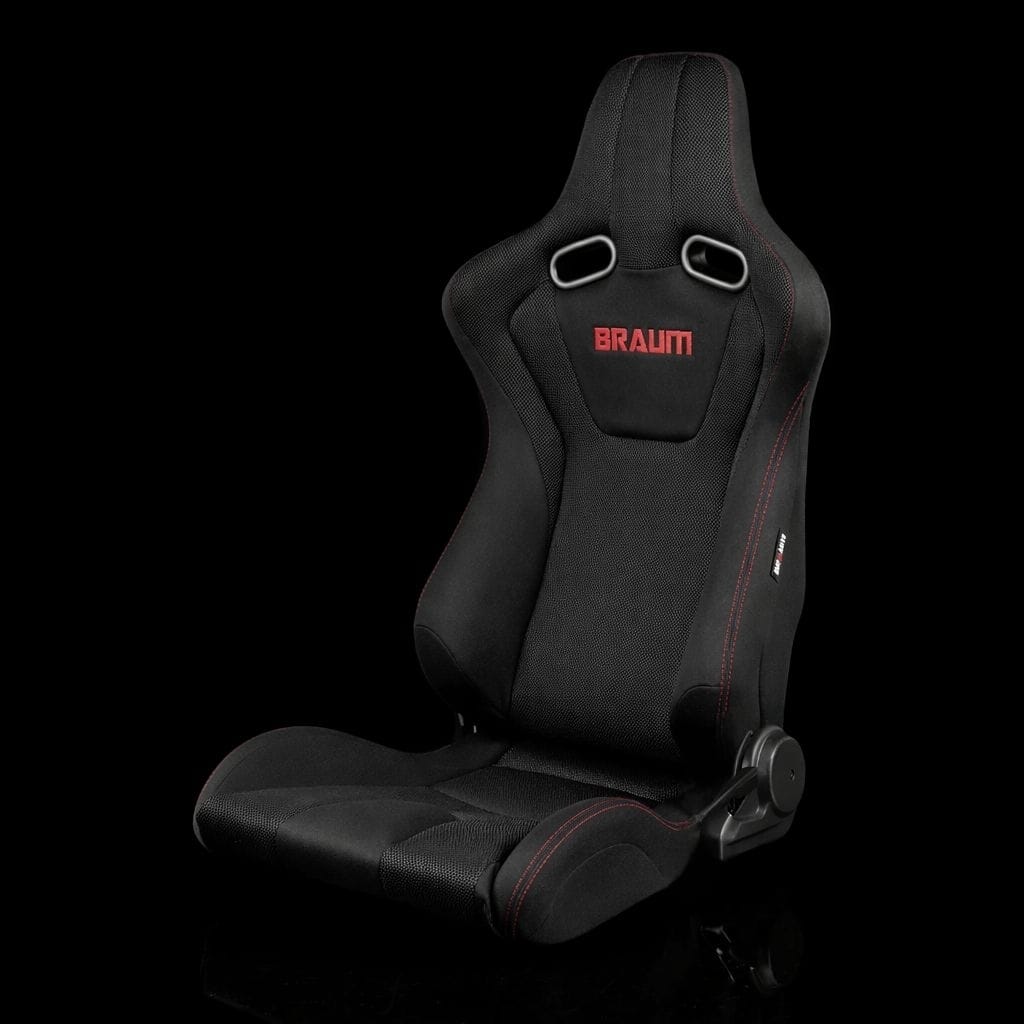 Braum BRR7-BKRS — Black Cloth | Red Stitching