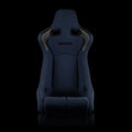 VENOM-R Fixed Back Bucket Seat - Navy Blue Cloth