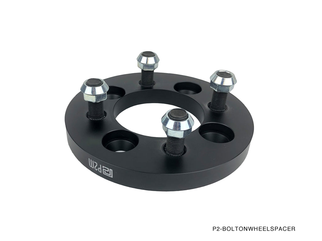 BWS-411425-30-66.1 - 30MM WHEEL SPACERS : 4X114 PCD / M12X1.25 STUD / 66.1 BORE - View 2