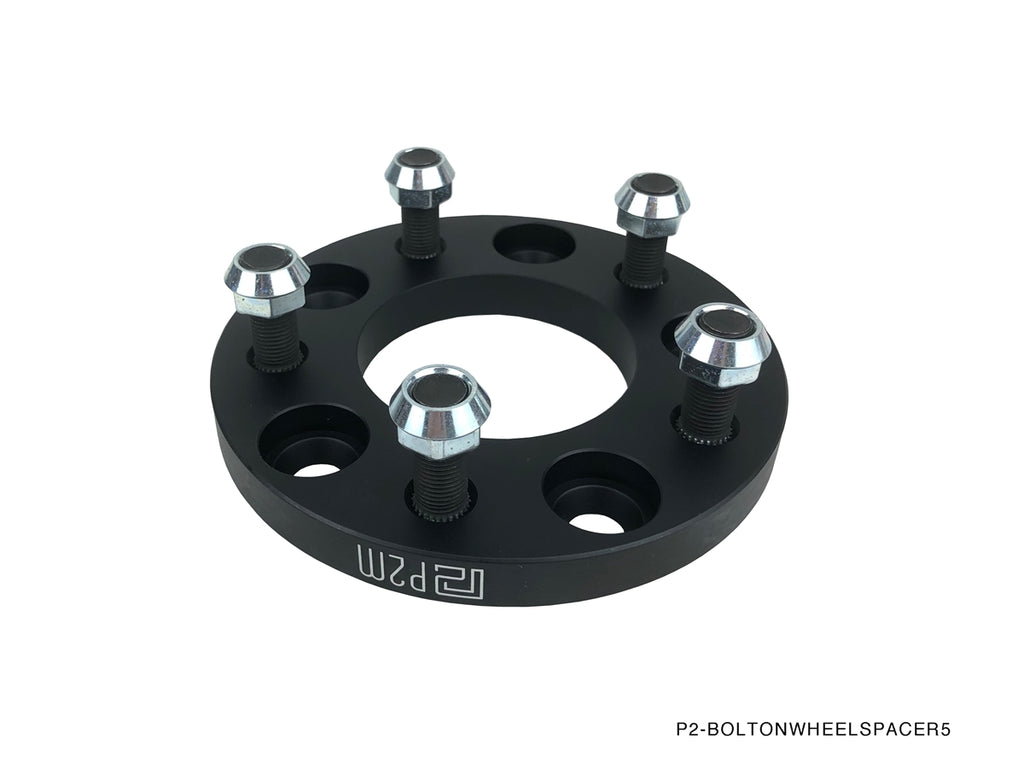 BWS-510025-30-56.1 - 30MM WHEEL SPACERS : 5X100 PCD / M12X1.25 STUD / 56.1 BORE - View 2