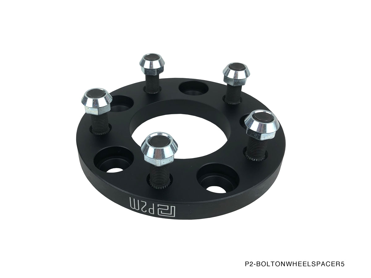 BWS-510050-30-54.1 - 30MM WHEEL SPACERS : 5X100 PCD / M12X1.50 STUD / 54.1 BORE - View 2