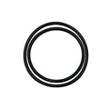 BLOX Racing Replacement Rubber Gasket Set for Oil Filter Block Adapter