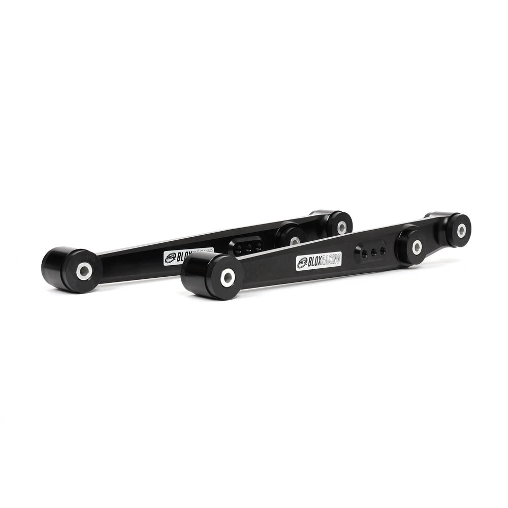 BLOX Racing V2 Billet Rear Lower Control Arms (Polyurethane) - 1996-2000 Civic EK