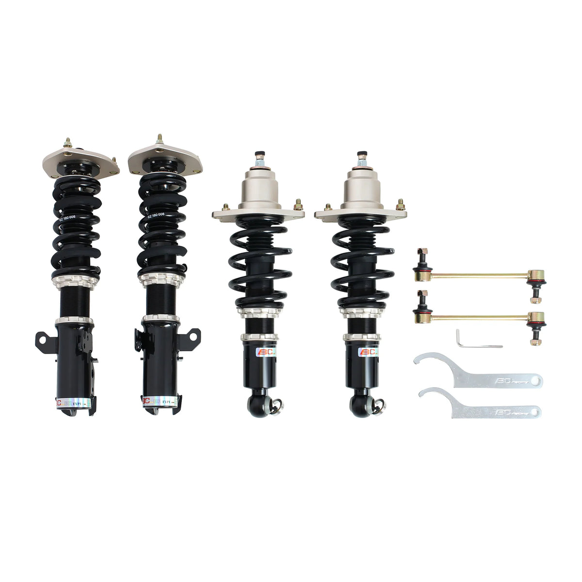 C-02-BR - BC Racing BR Coilovers - Toyota Corolla E120 (2003-2008)
