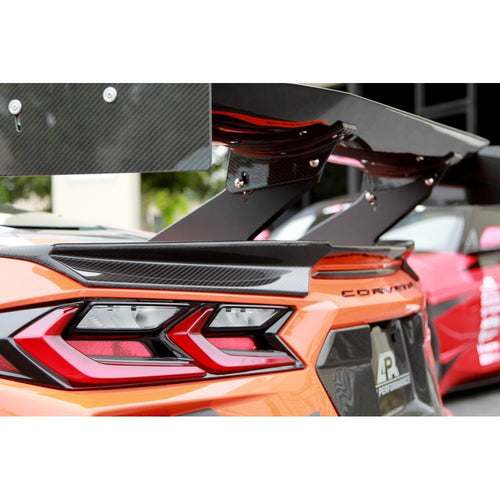 APR Performance Carbon Fiber Rear Spoiler Delete - Chevrolet Corvette C8 (2020+)