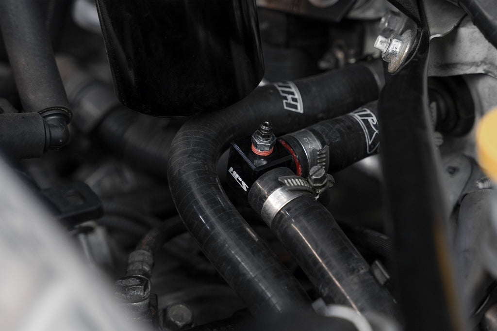HPS Performance 5/8" Billet Aluminum Coolant Bleed Valve Kit, CBVK-90-062