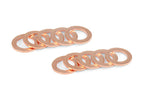 Replacement Copper Washer for HPS Stainless Steel Magnetic Oil Drain Plug Bolt M16 x 1.5 - 10pcs Pack