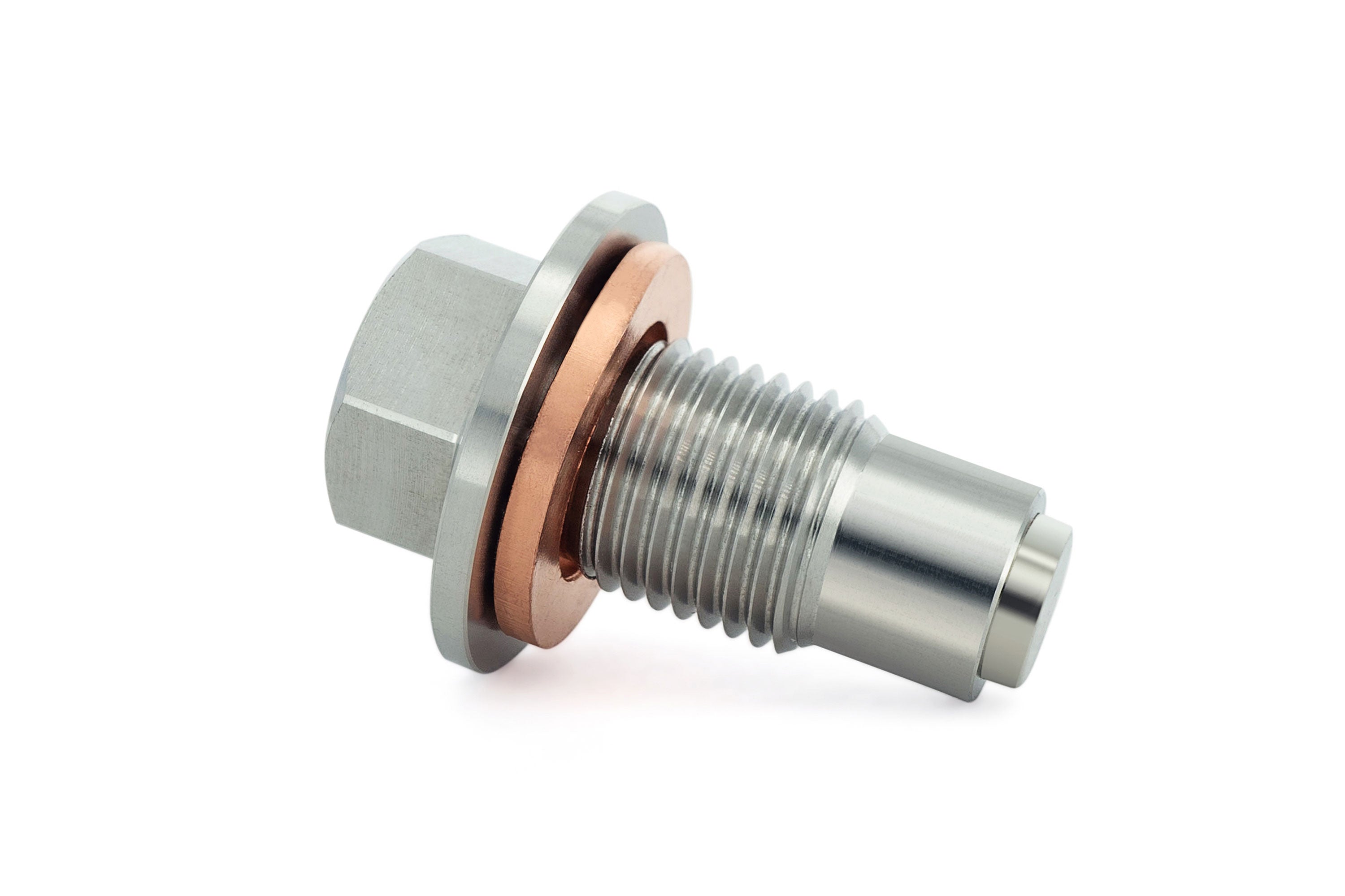 Replacement Copper Washer for HPS Stainless Steel Magnetic Oil Drain Plug Bolt 1/2 x 20TPI - 5pcs Pack