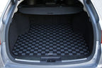 Phase 2 Motortrend (P2M) Checkered Carpet Race Trunk Mat - Acura TSX Wagon CU2 (2009-2014)