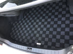 Phase 2 Motortrend (P2M) Checkered Carpet Race Trunk Mat - Infiniti G35 Sedan (2007-2008)