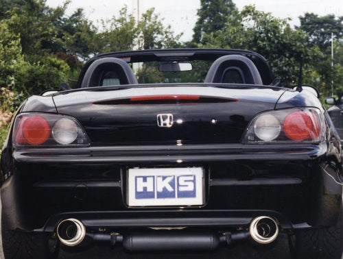 HKS Dual Exit Hi-Power Exhaust System w/ Polished Tips - Honda S2000 AP1 AP2 (1999-2009)