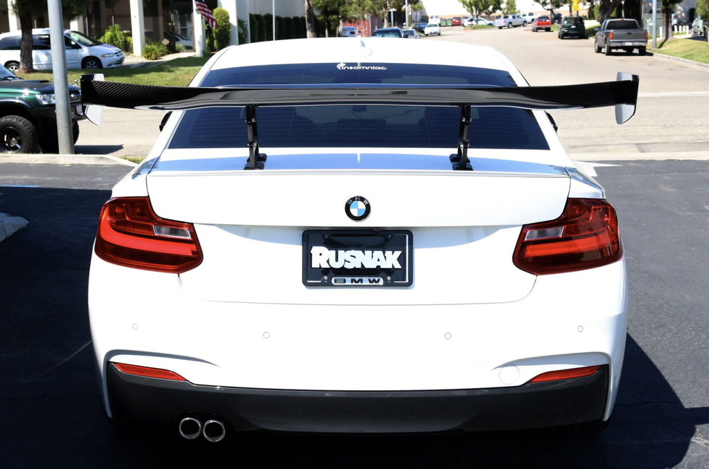 APR Performance Carbon Fiber 60.5" GTC-200 Wing Spoiler - BMW F22 2 Series