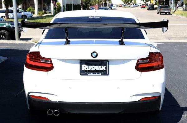 APR Performance Carbon Fiber 60.5" GTC-200 Wing Spoiler - BMW F22 2 Series