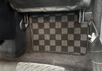 Phase 2 Motortrend (P2M) Checkered Carpet Race Floor Mats Front & Rear - Toyota Celica ST204 (1994-1999)