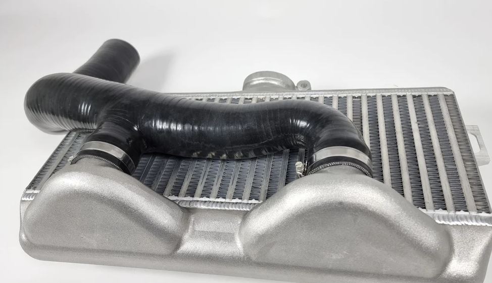 Process West Top Mount Intercooler Kit - Raw - Subaru WRX (2022-2023)