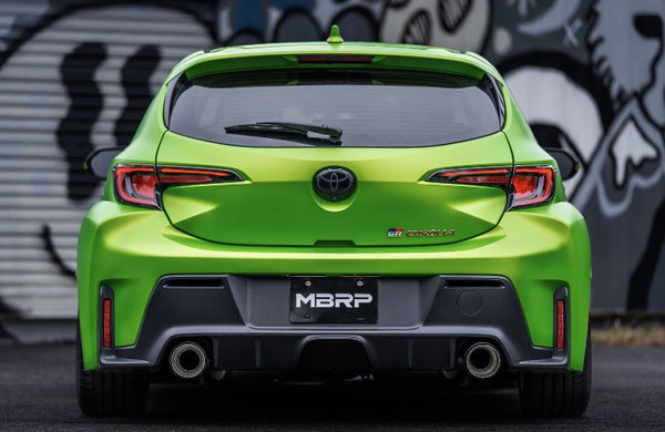MBRP Armor Pro Cat-Back Exhaust System w/ Burnt Tips - Toyota GR Corolla (2023+)