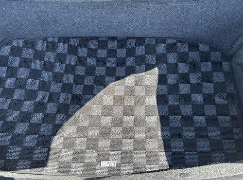 Phase 2 Motortrend (P2M) Checkered Carpet Race Trunk Mat - Lexus SC300 SC400 [Z30] (1991-2000)