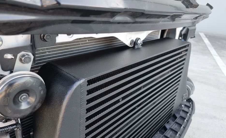 Process West Stage 2 Front Mount Intercooler Kit - Black Core - Subaru WRX (2022-2023)