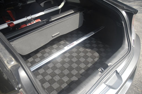 Phase 2 Motortrend (P2M) Checkered Carpet Race Trunk Mat - Honda CR-Z ZF1/ZF2 (2010-2016)