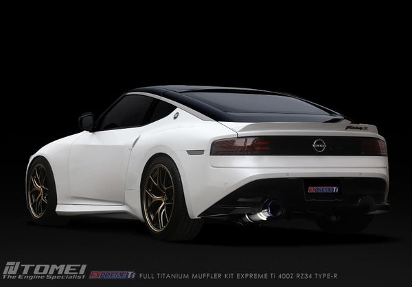 TOMEI EXPREME TI TITANIUM TYPE R SINGLE EXIT EXHAUST SYSTEM - NISSAN RZ34 400Z (2023+)