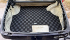 Phase 2 Motortrend (P2M) Checkered Carpet Race Trunk Mat - Porsche 944 Coupe (1982-1991)