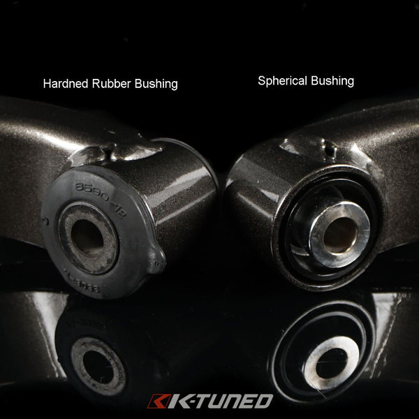 KTDFLS611 KTuned Front Lower Control Arms Spherical Bushings Honda Civic & Si (2006