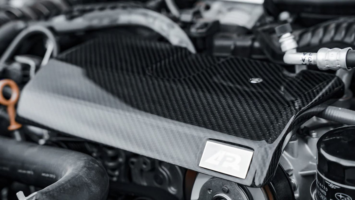 APR Performance Carbon Fiber Alternator Cover - Subaru WRX (2022+)