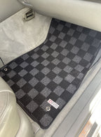 Phase 2 Motortrend (P2M) Checkered Carpet Race Floor Mats - Lexus LS400 UCF20 (1995-2000)