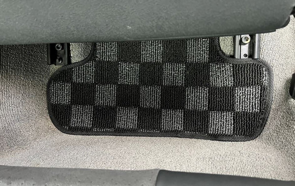 Phase 2 Motortrend (P2M) Checkered Carpet Race Floor Mats - Audi TT MK1 (1998-2006)