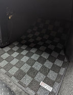 Phase 2 Motortrend (P2M) Checkered Flag Carpet Floor Mats Front - Toyota MR2 Spyder MRS SW30 (2000-2005)
