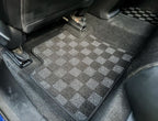 Phase 2 Motortrend (P2M) Checkered Carpet Race Floor Mats - Honda Accord 10th Gen (2018-2022)