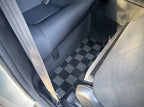 Phase 2 Motortrend (P2M) Checkered Carpet Race Floor Mats - Nissan Silvia S15 (1999-2002)
