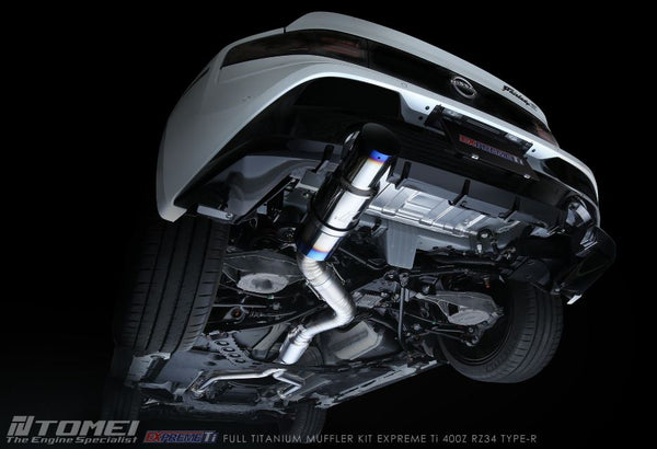 TOMEI EXPREME TI TITANIUM TYPE R SINGLE EXIT EXHAUST SYSTEM - NISSAN RZ34 400Z (2023+)