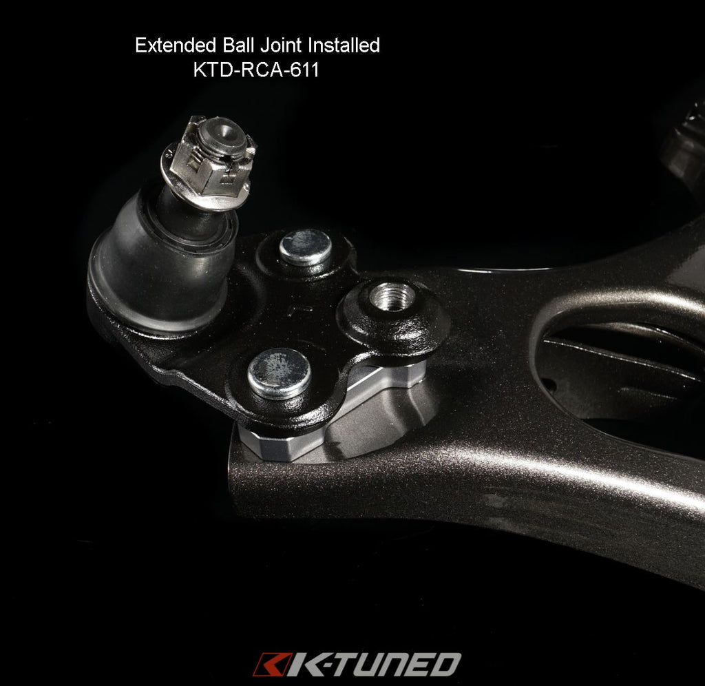 K-Tuned Extended Roll Center Adjusters / Ball Joints - Honda Civic FA / FD / FG (2006-2011)
