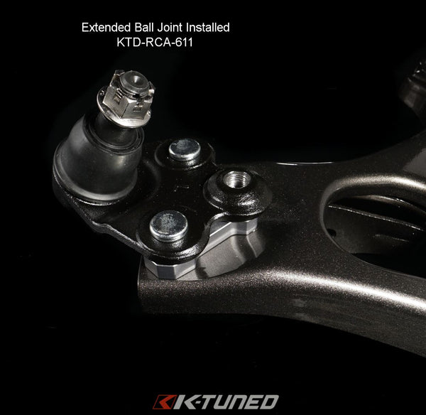 K-Tuned Extended Roll Center Adjusters / Ball Joints - Honda Civic FA / FD / FG (2006-2011)