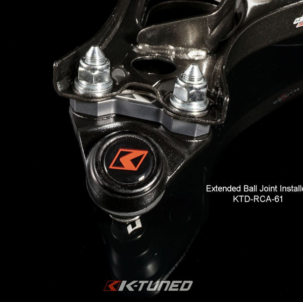 K-Tuned Extended Roll Center Adjusters / Ball Joints - Honda Civic FA / FD / FG (2006-2011)