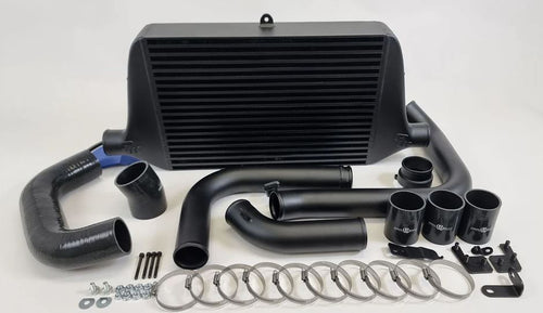 Process West Stage 2 Front Mount Intercooler Kit - Black Core - Subaru WRX (2022-2023)