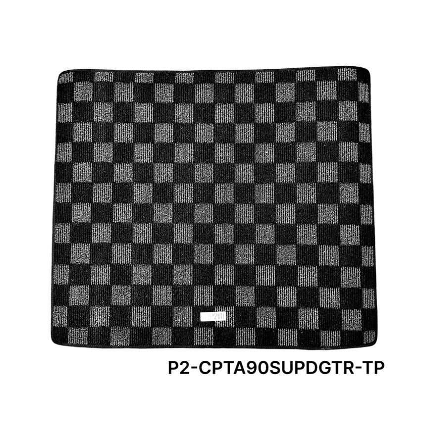 Phase 2 Motortrend (P2M) Checkered Carpet Trunk Mat - Toyota Supra A90 (2019+)