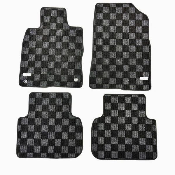 Fl5 Type R Carpets P2-CPTFL5FRDG-TP - Phase 2 Motortrend (P2M) Checkered Carpet Race Floor ...