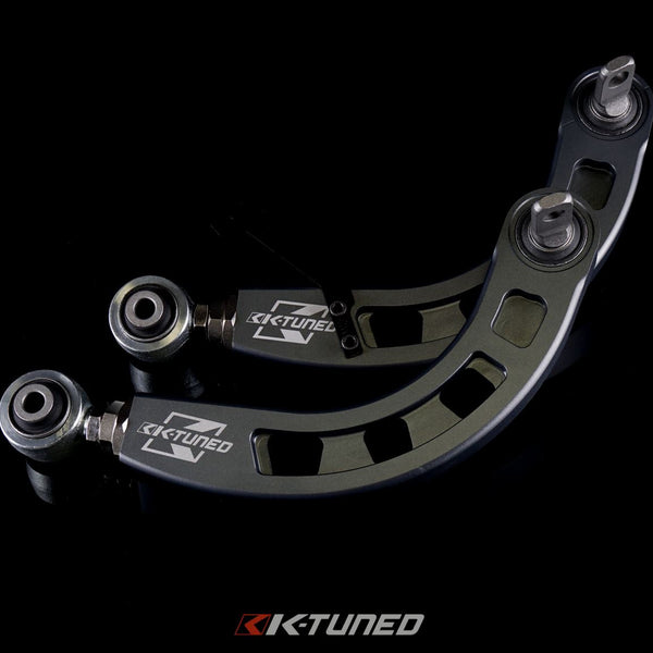 K-Tuned Rear Camber Control Arms - Hardened Rubber - Honda Civic FA / FB / FG (2006-2015)