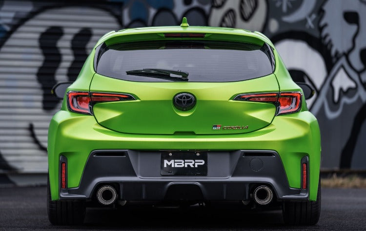 MBRP Armor Pro Cat-Back Exhaust System w/ Carbon Tips - Toyota GR Corolla (2023+)