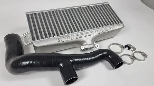 Process West Top Mount Intercooler Kit - Raw - Subaru WRX 2022-2023