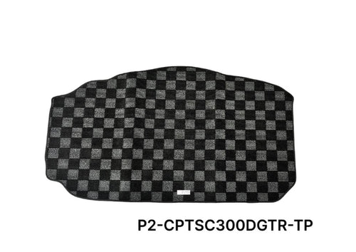Phase 2 Motortrend (P2M) Checkered Carpet Race Trunk Mat - Lexus SC300 SC400 [Z30] (1991-2000)