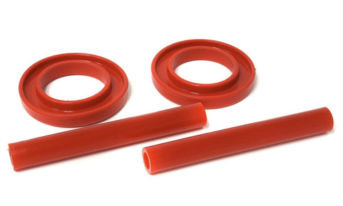 Energy Suspension Front Coil Spring Isolator Set - Red - Ford Mustang (1983-2004)