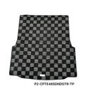 Phase 2 Motortrend (P2M) Checkered Carpet Race Trunk Mat - BMW E46 3-Series (1999-2006)